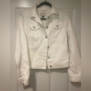 White Jean Jacket